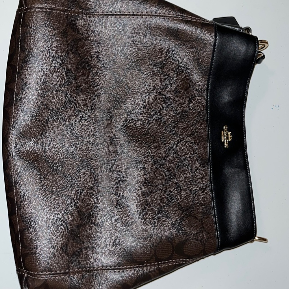 Coach signature purse